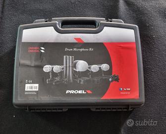 kit microfoni Proel per Batteria