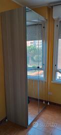 armadio Ikea pax a due ante a specchio 