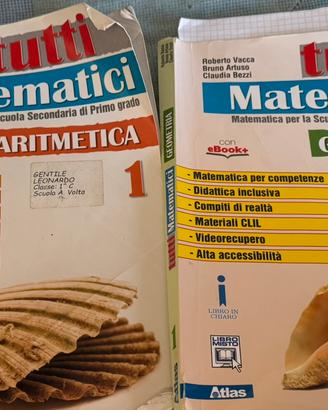 Libri matematica tutti matematici 1
