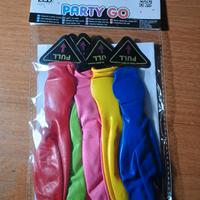 Palloncini colorati luminosi con Led, sigillati