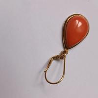Orecchini oro e corallo