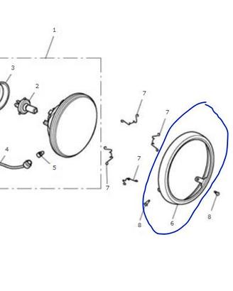 Cornice faro triumph america