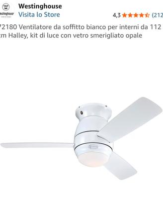Ventilatore da soffitto 