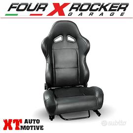 SEDILE SPORTIVO XT AUTOMOTIVE IN ECOPELLE NERO