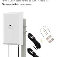 Antenna kaser 4g/5g lte per router sim