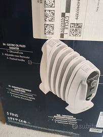 Calorifero ad olio ideale per camper e roulotte