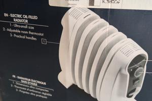 Calorifero ad olio ideale per camper e roulotte