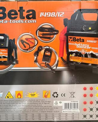 Avviatore booster Beta Tools 1498/12 portatile per