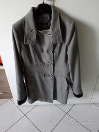 cappotto grigio donna taglia 48