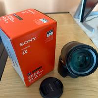 Sony FE 50mm f1.4 ZA - pari al nuovo