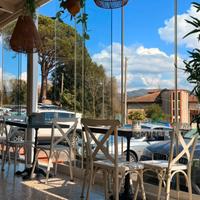 15 sedie bar/ristorante metallo
