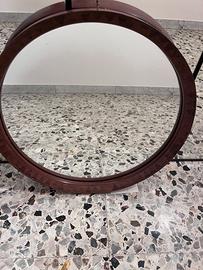 SPECCHIO IN LEGNO DA PARETE