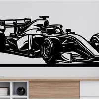 F1 car quadro in metallo 