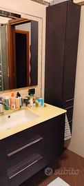 Mobile bagno più colonna e specchio