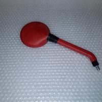 SPECCHIO MOTO FILETTO 10mm ROSSO