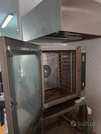 forno combinato 10 teglie a gas