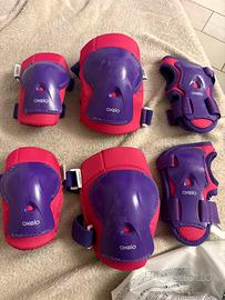 Protezioni per roller bambina