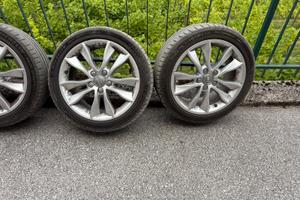 Cerchi 17 con gomme audi a3 audi a4 ecc