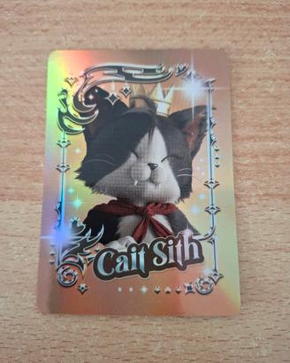 FF7 Remake - Card promozionale Cait Sith