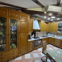  Cucina Scavolini in legno di castagno