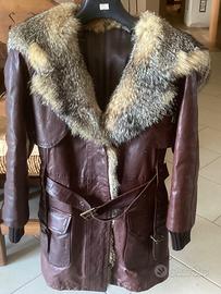 Giaccone in pelle  marca Iceberg