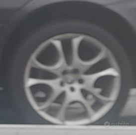 cerchi in lega alfa 147 black line 