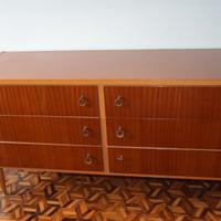 Cassettiera in legno 6 cassetti
