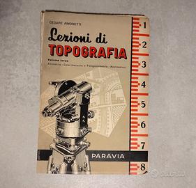 Volumi2°-3°"Lezioni di topografia"Paravia,1954/58'