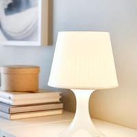 Lampade da tavolo IKEA Lampan bianche