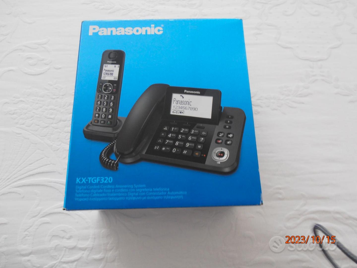 TELEFONO DIGITALE E CORDLESS PANASONIC - Telefonia In vendita a Milano