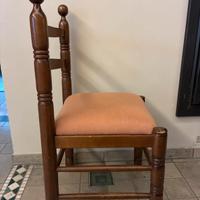 Set sedie vintage 70’