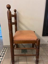 Set sedie vintage 70’