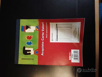 Blocco  Carte Valori