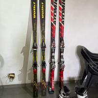 Attrezzatura sci completa quasi nuova