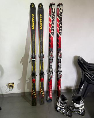 Attrezzatura sci completa quasi nuova