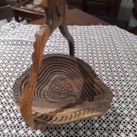 portafrutta o sottopentola legno