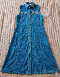 Abito jeans vintage OshKosh 10 anni