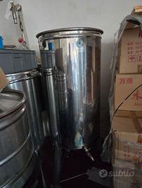 Fusto acciaio inox 300 litri