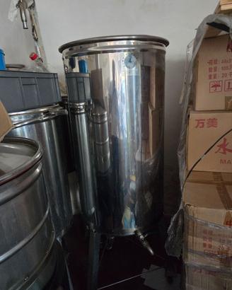 Fusto acciaio inox 300 litri