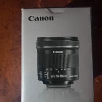 Canon obiettivo 10 18