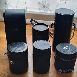 6 astucci per obiettivi 