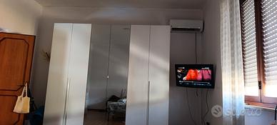 camera da letto matrimoniale bianca 