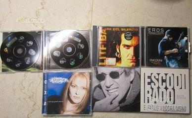 vari cd originali cantanti italiani come nuovi