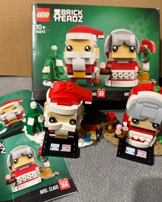 Lotto LEGO BrickHeadz DC Comics e Natale