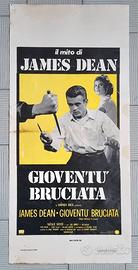 Locandina originale Gioventù bruciata J. Dean 1955