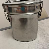 Portavivande vintage acciaio inox 18.10