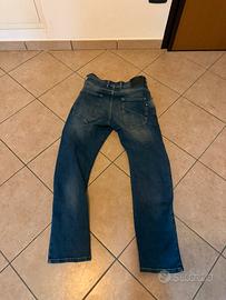 Jeans da moto pmj cruise blu tg 42