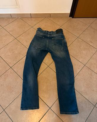 Jeans da moto pmj cruise blu tg 42