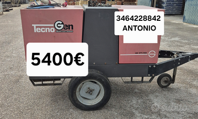 Gruppo elettrogeno 24kva 1700 ore di lavoro