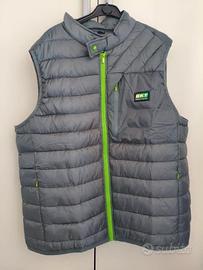 NUOVO gilet caldo, vero piumino 100%, taglia XL
